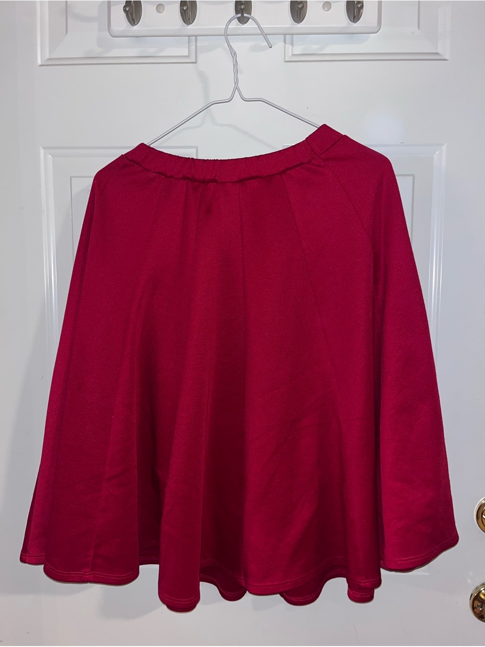 Wall St. Women’s Red A-Line Skirt